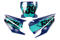 Husqvarna Slight Number Background - TC FC TE TX FE FS FX Models | All Years