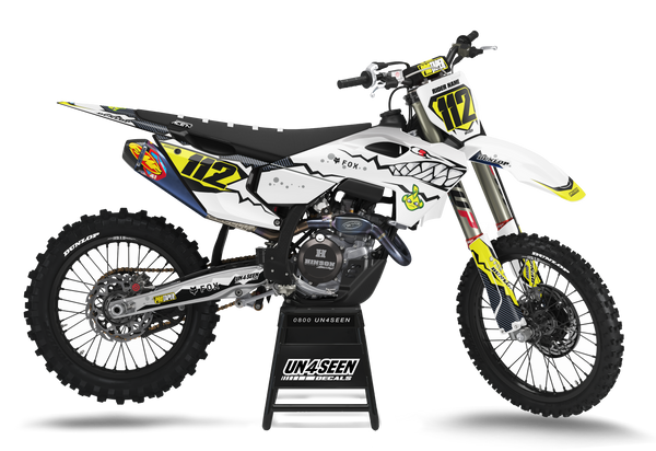 Husqvarna Sharky Boy Graphic Kit - TC FC TE TX FE FS FX Models | All Years