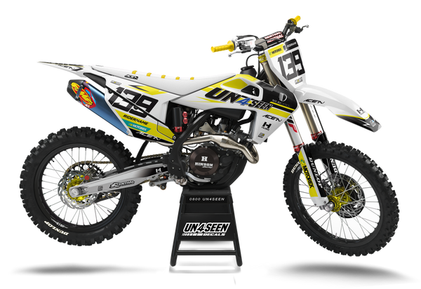 Husqvarna Trust Yellow Graphic Kit - TC FC TE TX FE FS FX Models | All Years