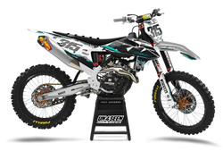 KTM Vice Grey Graphic Kit - SX SXF XC XCF EXC EXCF Models | All Years