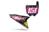 Honda Number Background Decals - Boarder