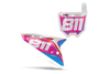 Honda Number Background Decals - Ayson