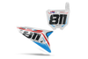 Honda Number Background Decals - Ayson