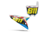 Honda Number Background Decals - Ayson