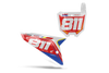 Honda Number Background Decals - Ayson