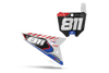 Honda Number Background Decals - Speedy