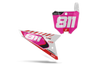Honda Number Background Decals - Speedy