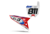 Honda Number Background Decals - Speedy