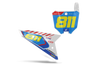 Honda Number Background Decals - Speedy