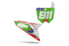 Honda Number Background Decals - Speedy
