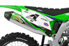 Kawasaki Graphics Kit - 98 Style Green