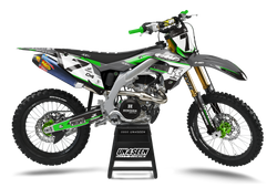 Kawasaki Shaz Graphic Kit - KK KXF KDX KLX Models | All Years
