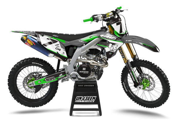 Kawasaki Shaz Graphic Kit - KK KXF KDX KLX Models | All Years