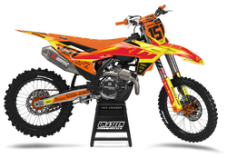 KTM Deep Red Graphic Kit - SX SXF XC XCF EXC EXCF Models | All Years