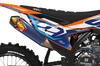 KTM Graphics Kit - Vanguards Orange