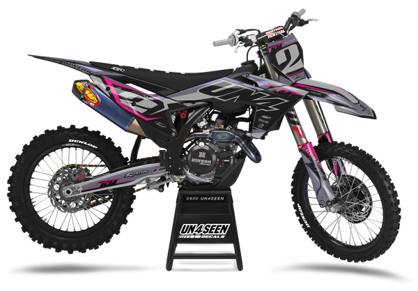 KTM Vanguards Pink Graphic Kit - SX SXF XC XCF EXC EXCF Models | All Years