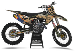KTM Vanguards Tan Graphic Kit - SX SXF XC XCF EXC EXCF Models | All Years