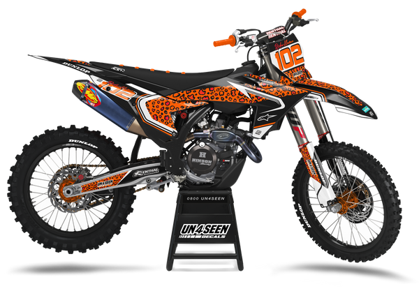 KTM Animal Orange Graphic Kit - SX SXF XC XCF EXC EXCF Models | All Years