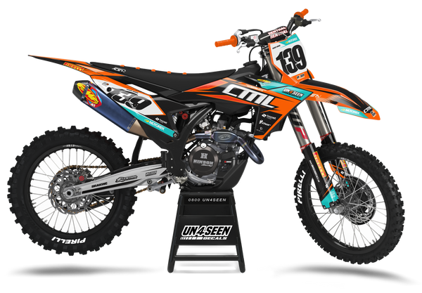 KTM Breed Graphic Kit - SX SXF XC XCF EXC EXCF Models | All Years