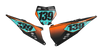 KTM Number Background Decals - Dream