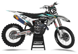 KTM Gassed Grey Graphic Kit - SX SXF XC XCF EXC EXCF Models | All Years