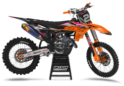 KTM Gassed Pink Graphic Kit - SX SXF XC XCF EXC EXCF Models | All Years
