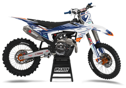 KTM Hero Navy Graphic Kit - SX SXF XC XCF EXC EXCF Models | All Years