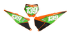 KTM Number Background Decals - Luck