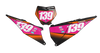 KTM Number Background Decals - Spec