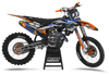KTM Graphics Kit - Pulverize Blue