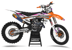 KTM Raze Pink Graphic Kit - SX SXF XC XCF EXC EXCF Models | All Years