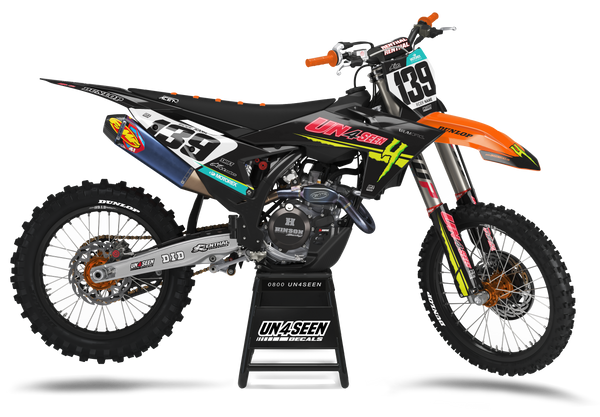 KTM Save Graphic Kit - SX SXF XC XCF EXC EXCF Models | All Years