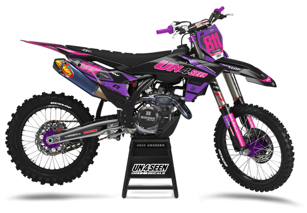 KTM Slammed Purps Graphic Kit - SX SXF XC XCF EXC EXCF Models | All Years