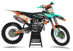 KTM Willim Aqua Graphic Kit - SX SXF XC XCF EXC EXCF Models | All Years