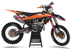 KTM Zebz Pink Graphic Kit - SX SXF XC XCF EXC EXCF Models | All Years