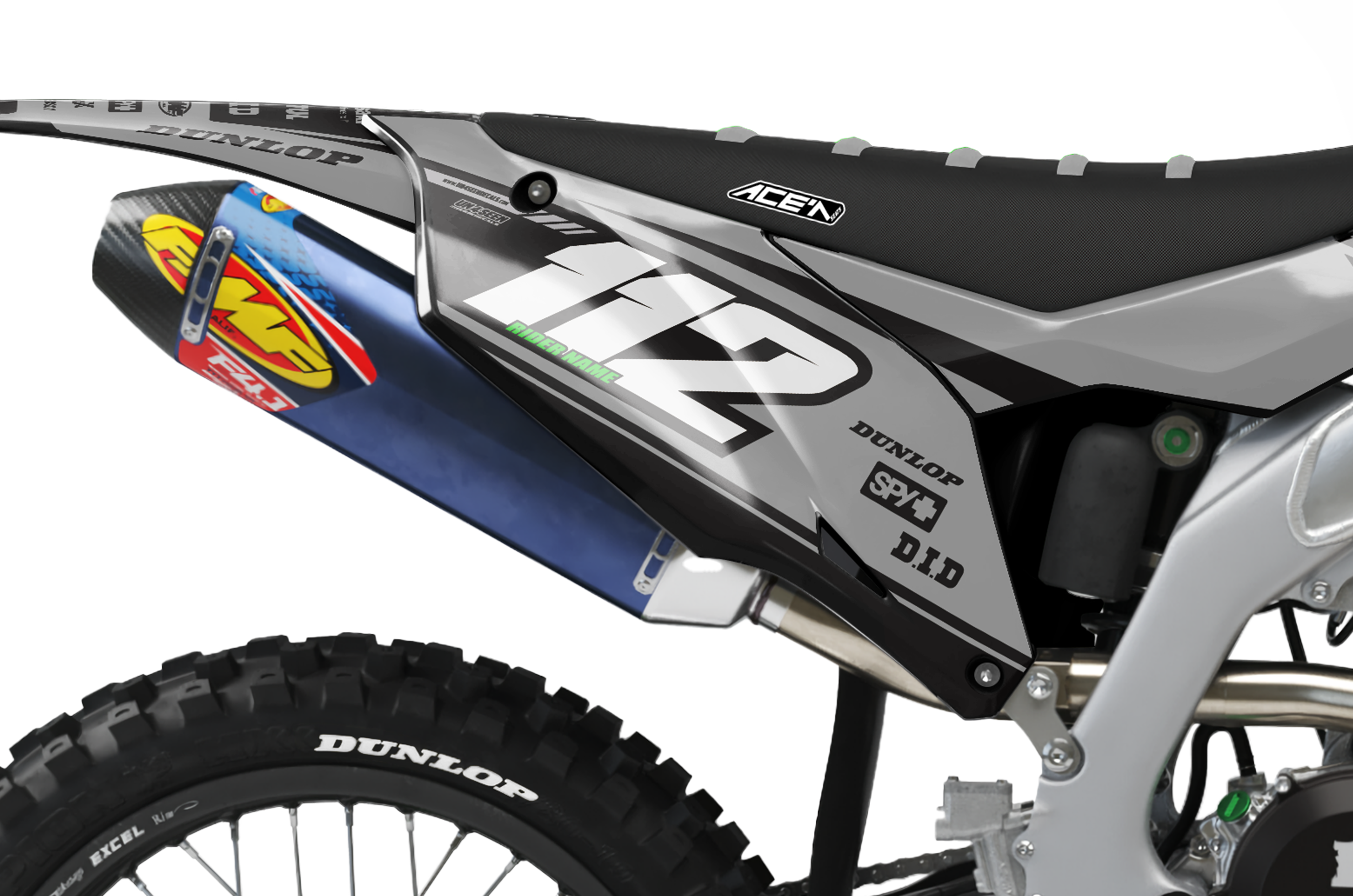 Blaster Graphics Kit Kawasaki Blaster Graphic Kit - KK KXF KDX KLX Models | All Years New ...
