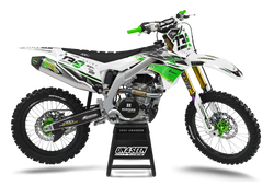 Kawasaki Axe Graphic Kit - KK KXF KDX KLX Models | All Years