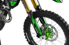 Kawasaki Graphics Kit - Axe Green