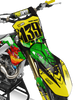 Kawasaki Zombie Graphics Kit - Raging Bull