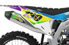 Kawasaki Graphics Kit - Dolan White
