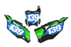 Kawasaki Number Background Decals - Dream