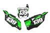 Kawasaki Number Background Decals - Dream