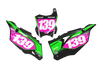Kawasaki Number Background Decals - Dream