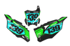 Kawasaki Number Background Decals - Dream