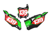 Kawasaki Number Background Decals - Dream