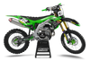 Kawasaki Graphics Kit - Zebz Yellow