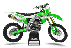 Kawasaki Hoist Green Graphic Kit - KK KXF KDX KLX Models | All Years