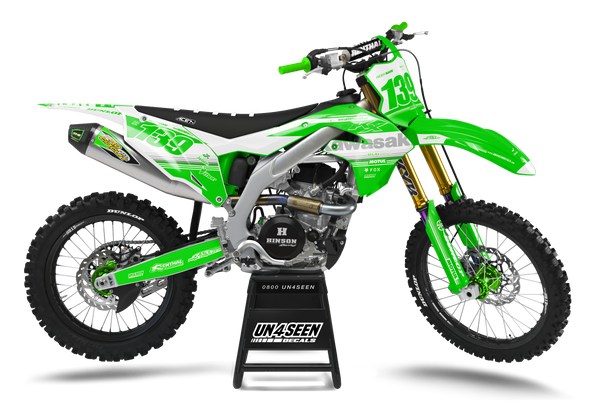 Kawasaki Hoist Green Graphic Kit - KK KXF KDX KLX Models | All Years