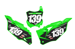 Kawasaki Luck Number Background - KK KXF KDX KLX Models | All Years