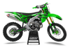 Kawasaki Graphics Kit - Major Green